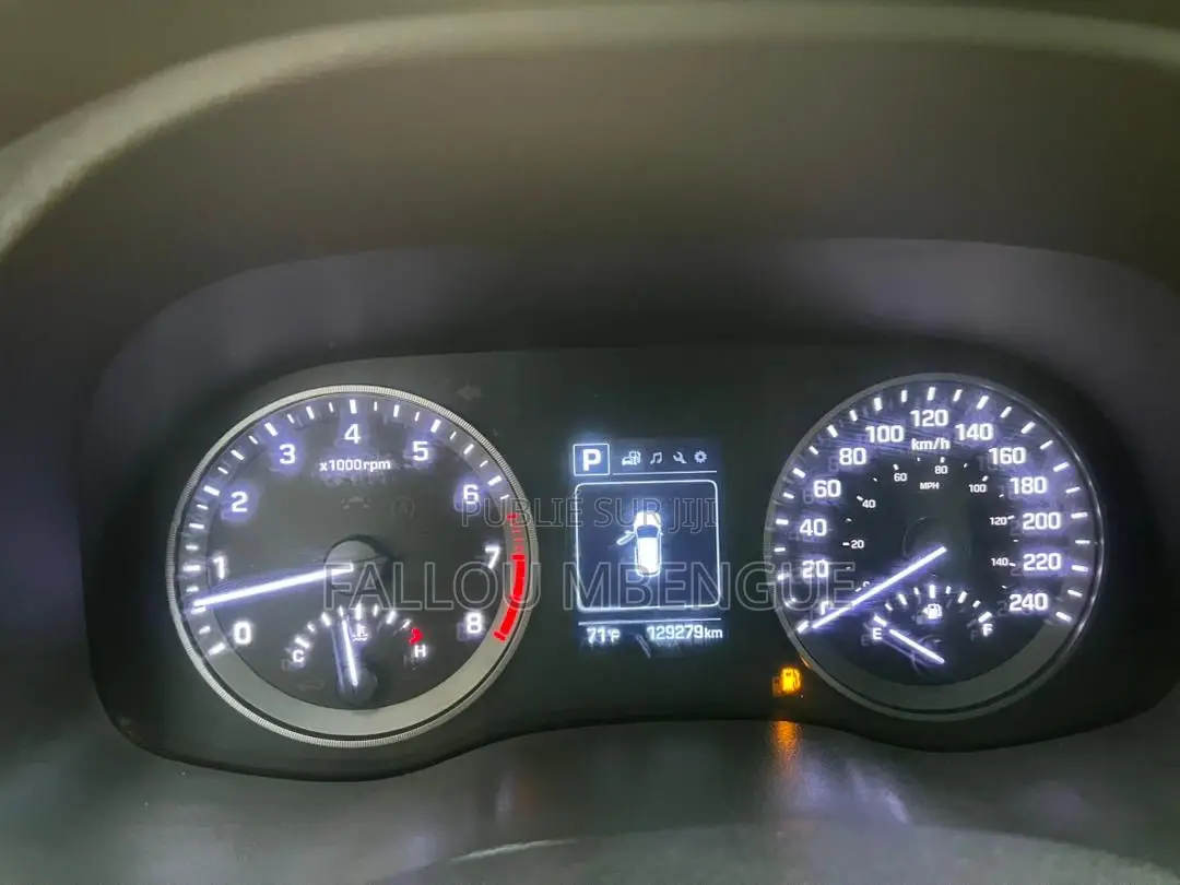 Hyundai Tucson 2017 Bleu