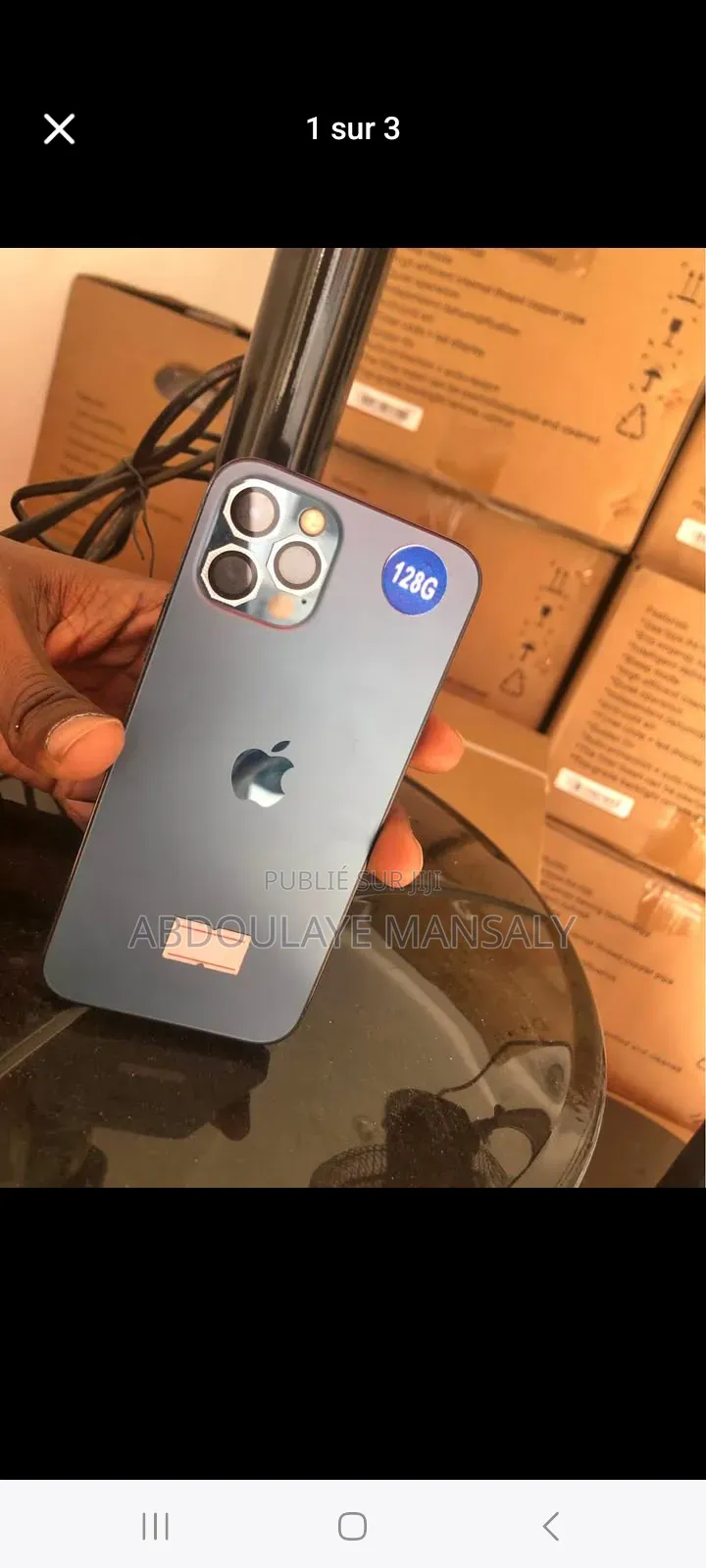 Nouveau Apple iPhone 11 128 GB Gris
