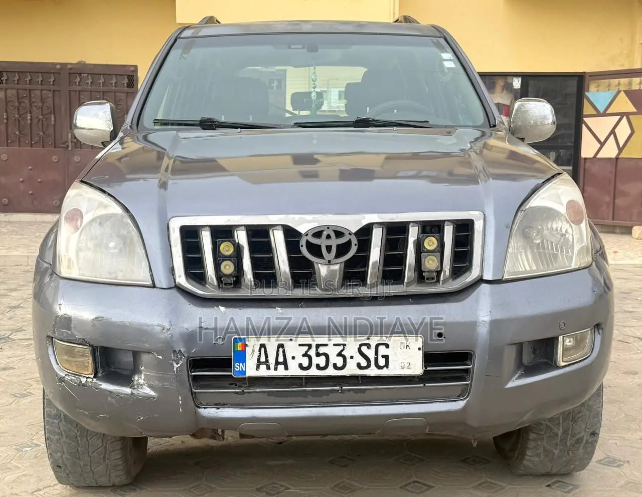 Toyota Land Cruiser Prado 2010 Gris
