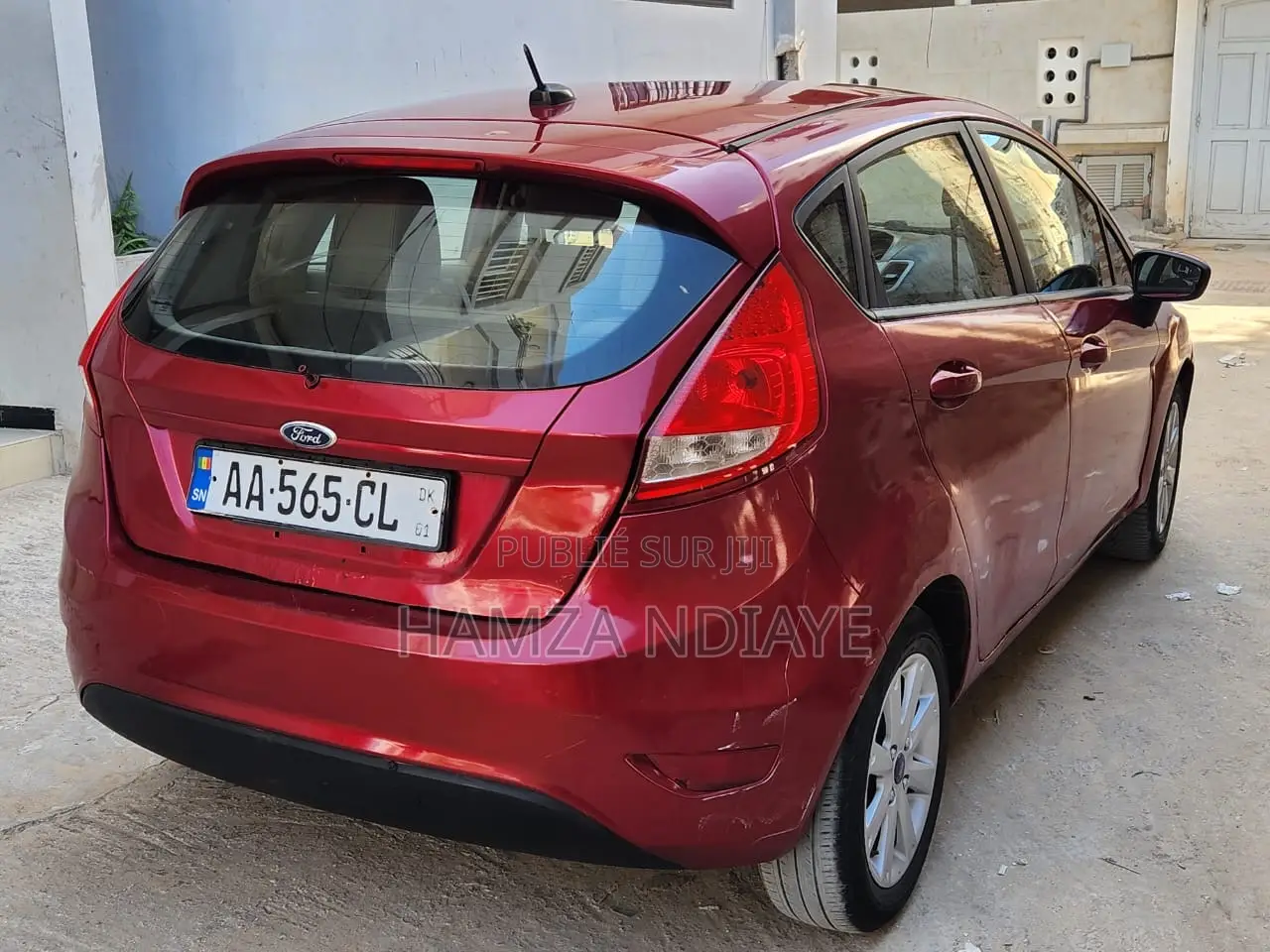 Ford Fiesta 2013 Rouge