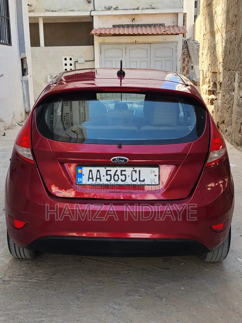 Ford Fiesta 2013 Rouge