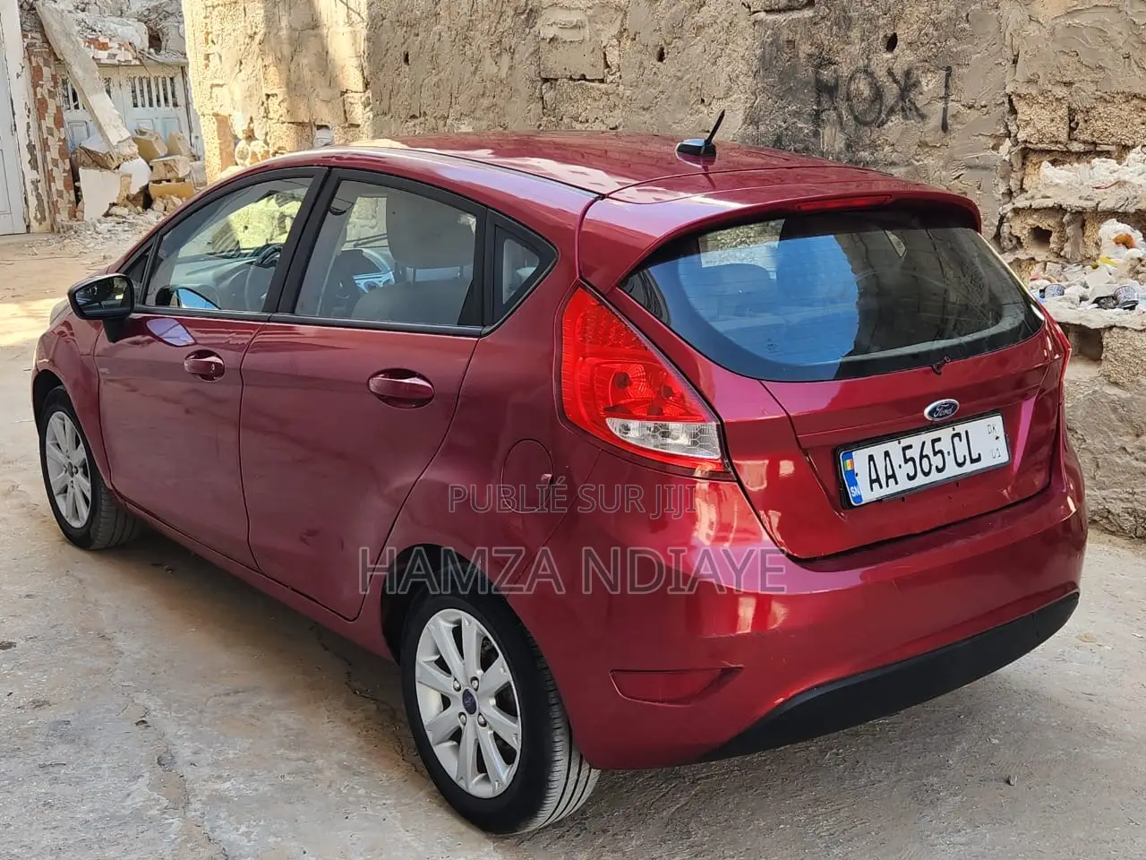 Ford Fiesta 2013 Rouge