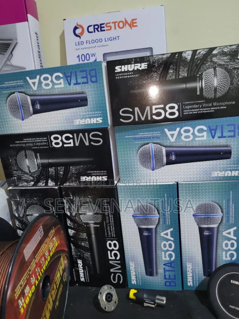 Type : Microphone Dynamique Cardioïde Conçu Pour