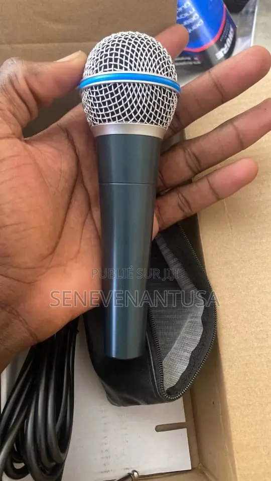 Type : Microphone Dynamique Cardioïde Conçu Pour