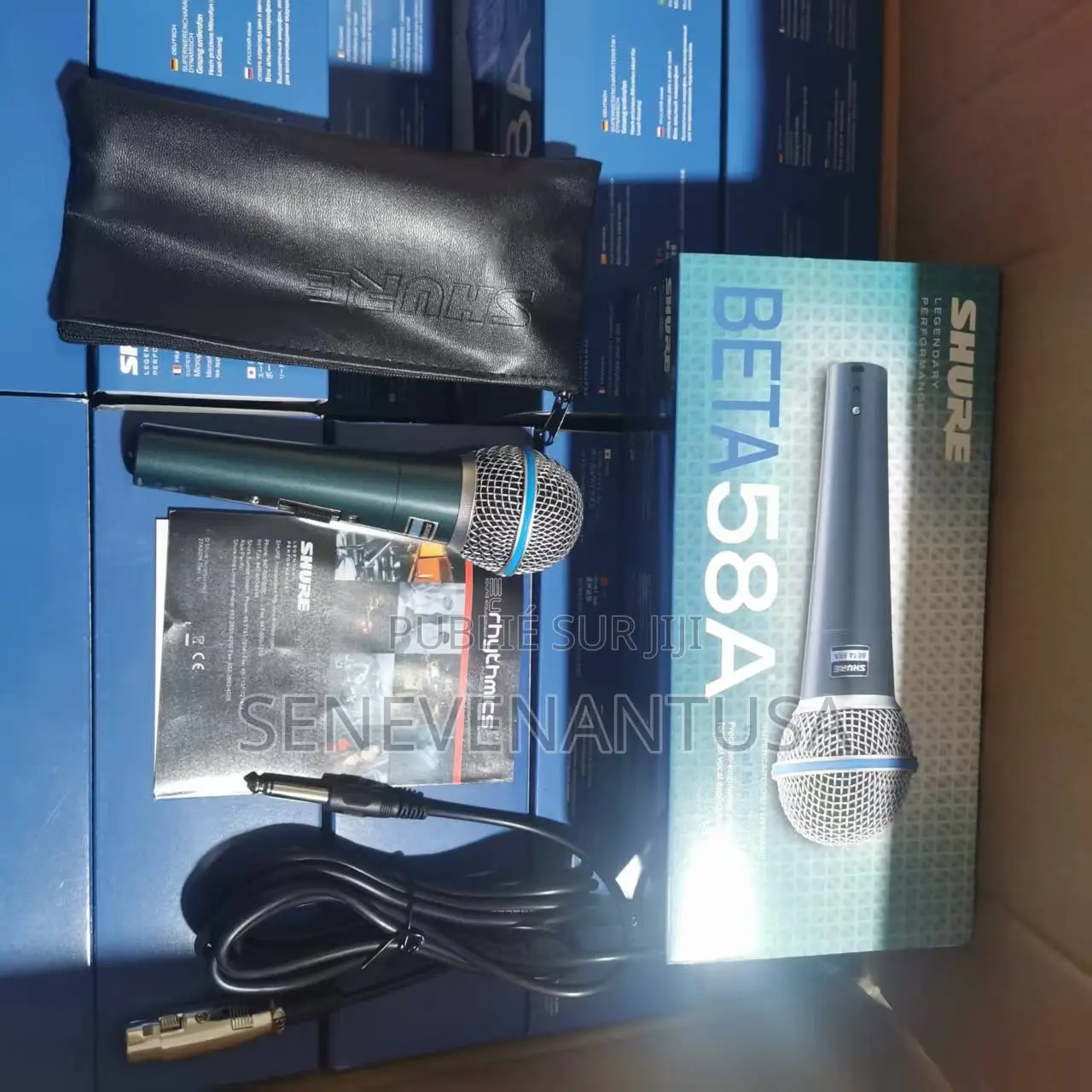 Type : Microphone Dynamique Cardioïde Conçu Pour