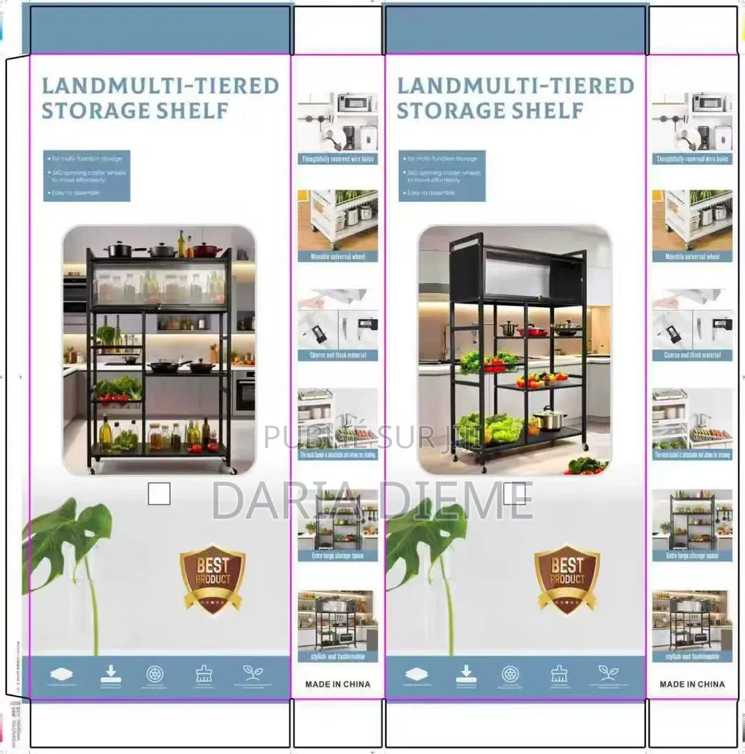 Étagère De Rangement Multifonctionnel