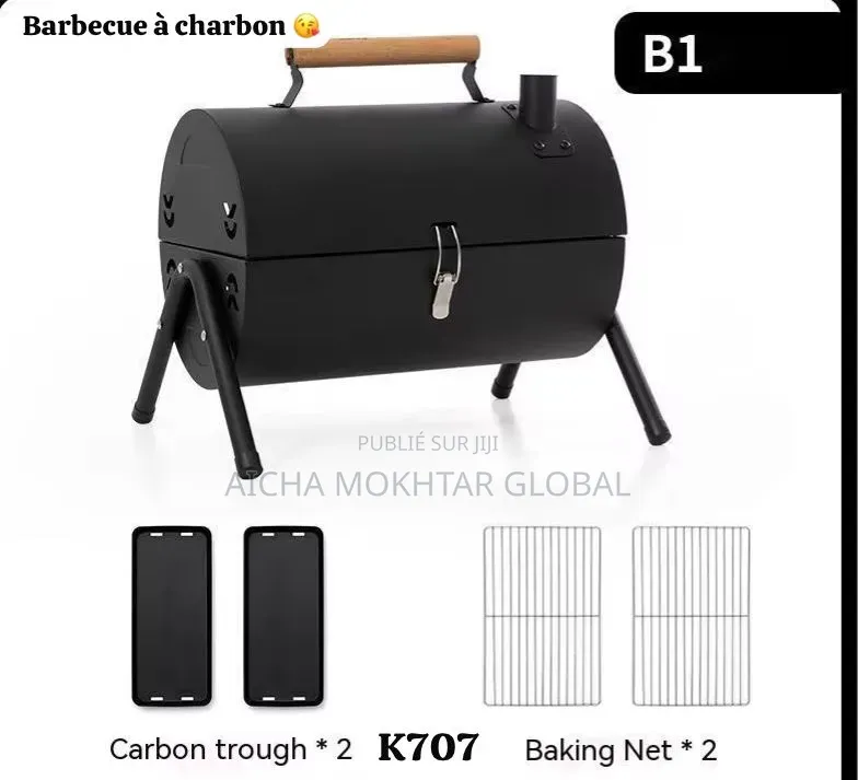 Barbecue Baril Portable : l'Art Du Grill Et Du Fumage Nomade