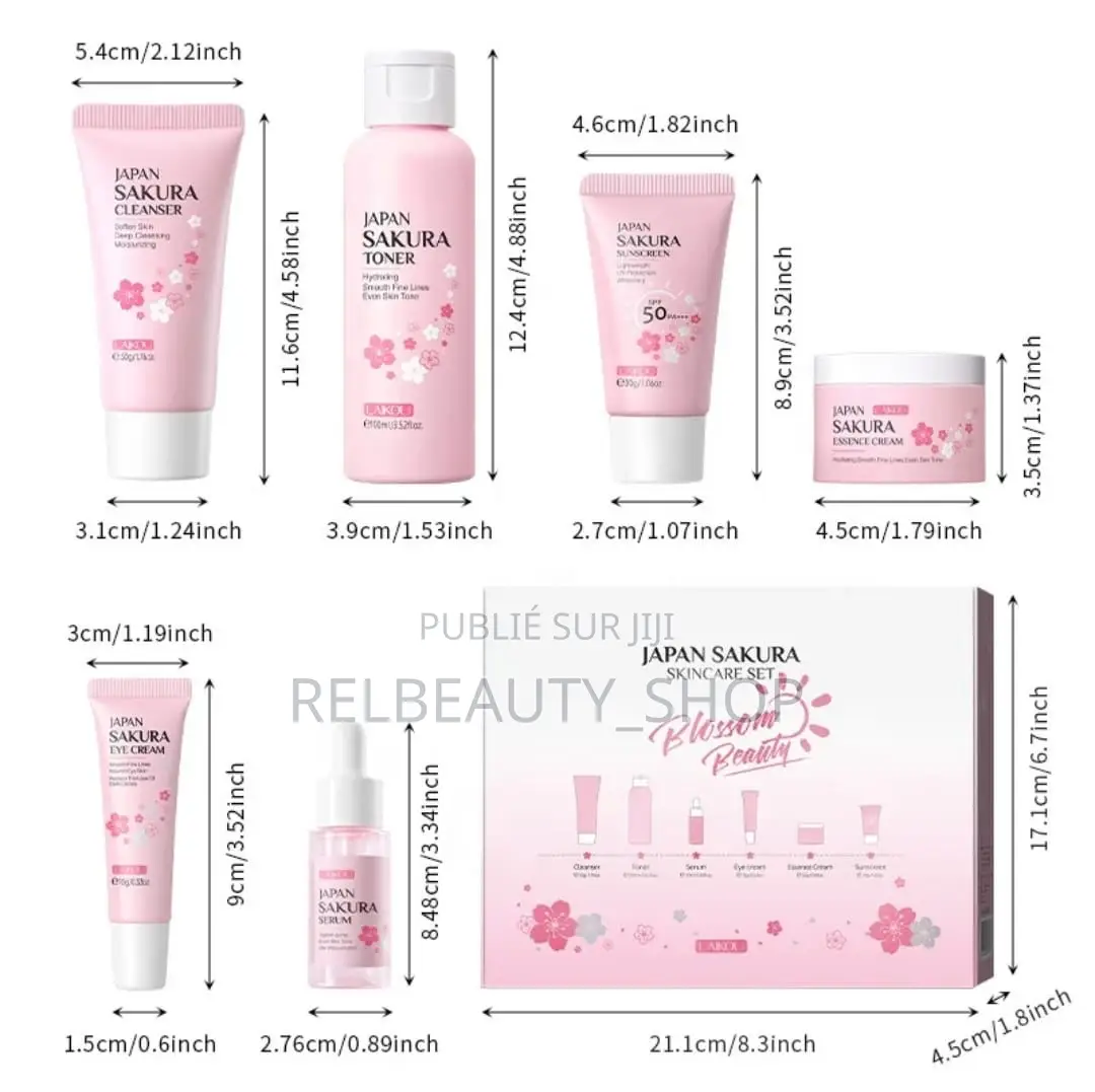 Sakura Coffret 6 Pièces
