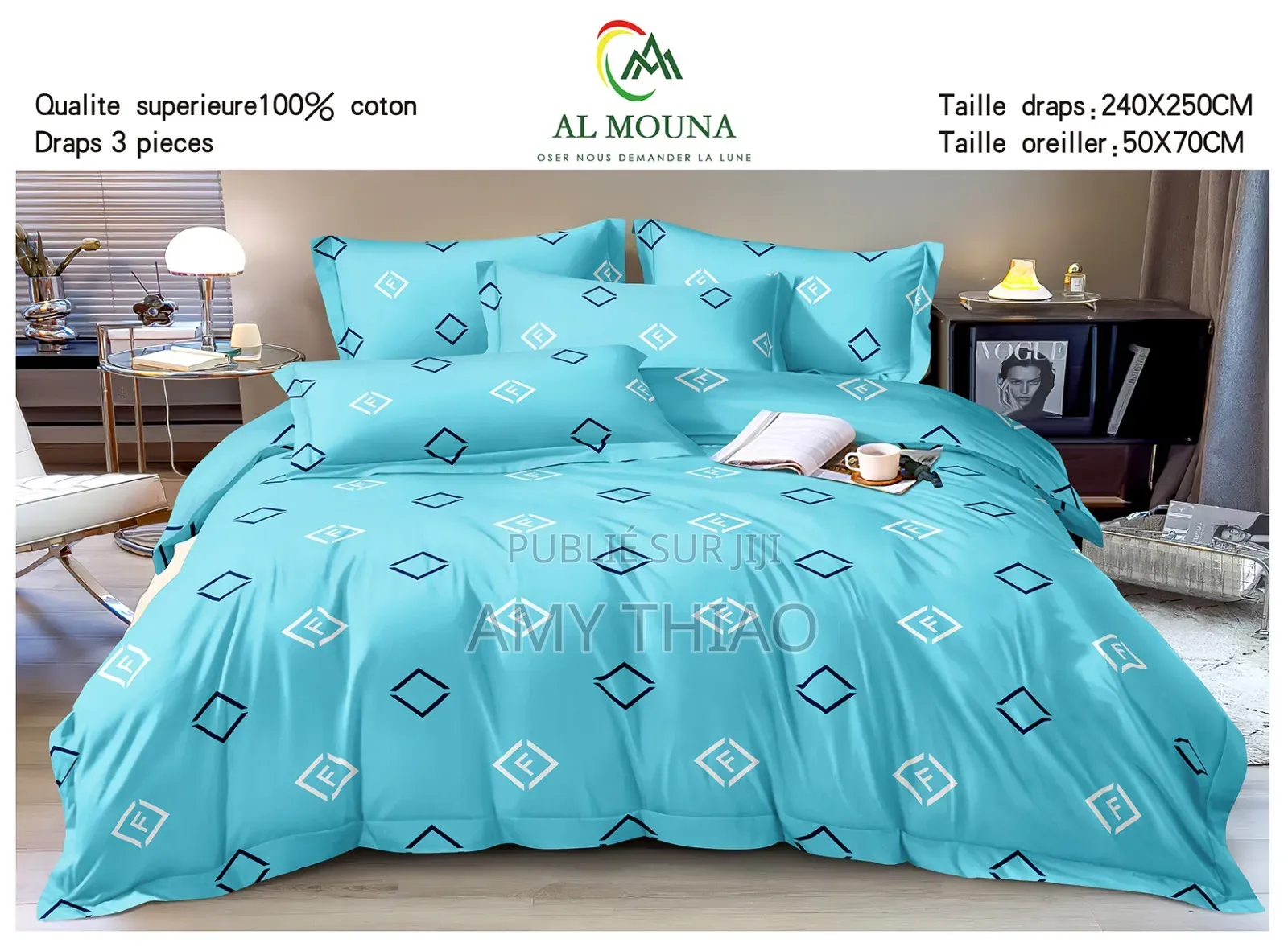 Draps 3 Pièces