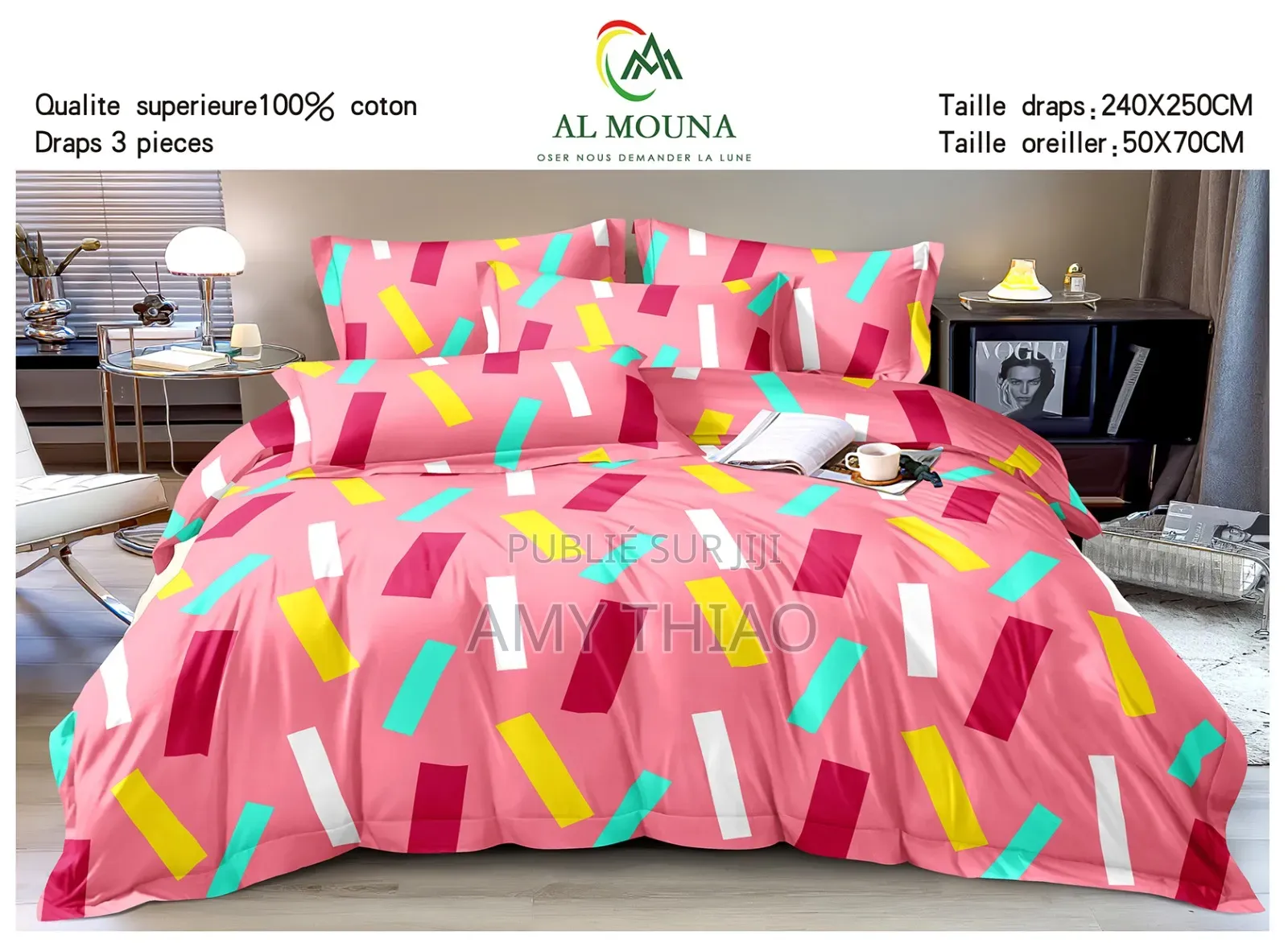 Draps 3 Pièces