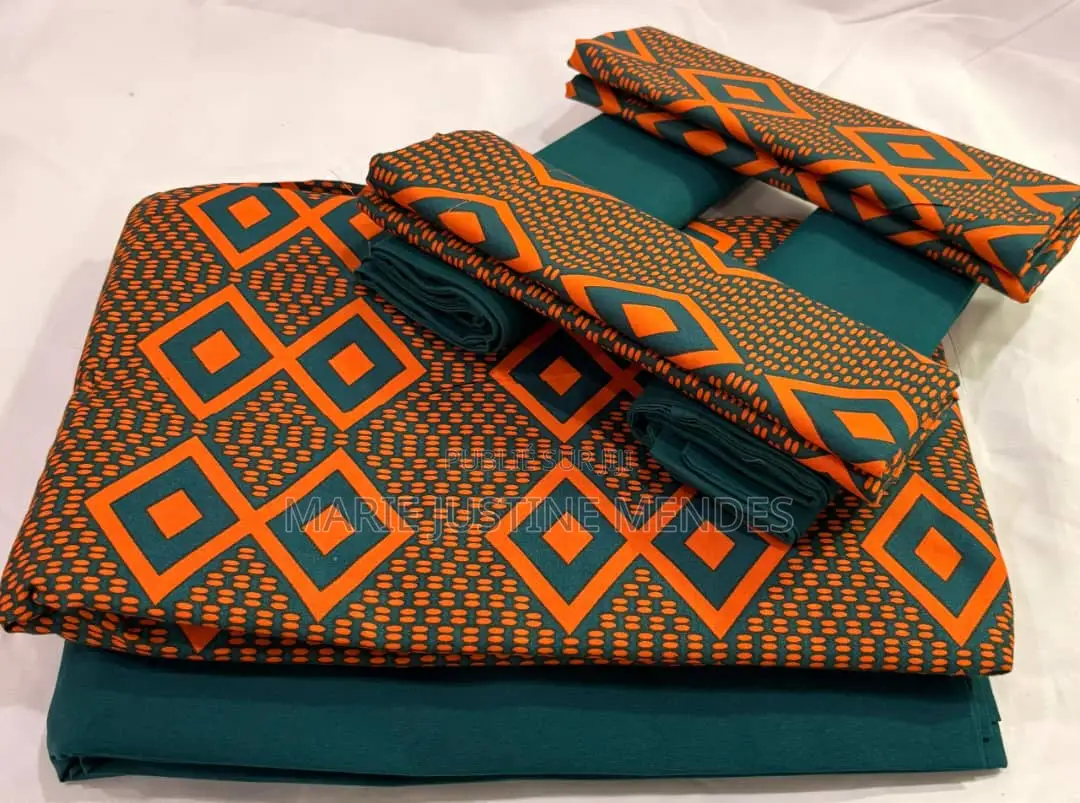 Draps Motifs Pagne Tissé