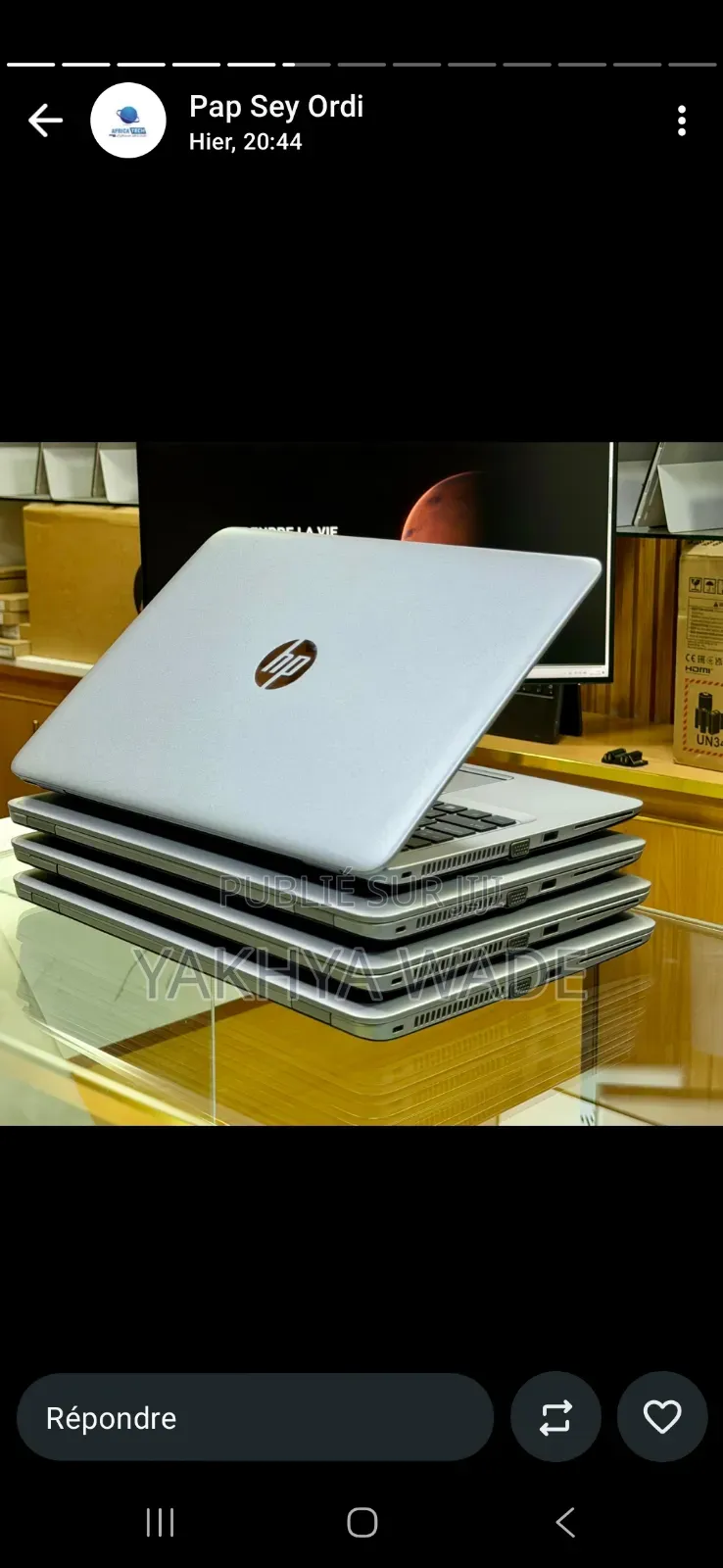 Ordinateur portable Dell Latitude 11 3190 8GB Intel Pentium SSD 256GB
