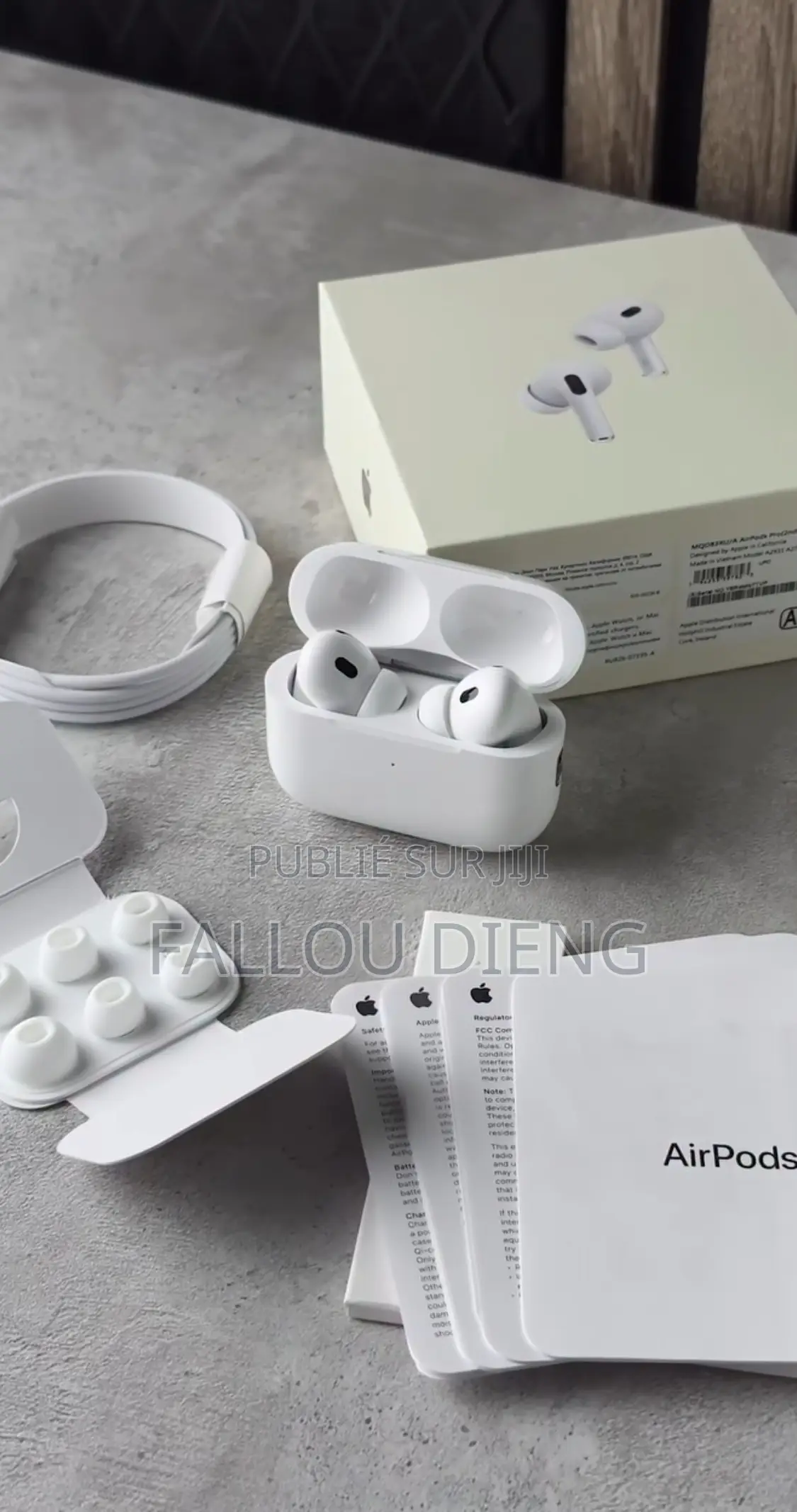 Airpods Pro 2 Authentiques Apple Neuf Scellé | Facture | Rufisque