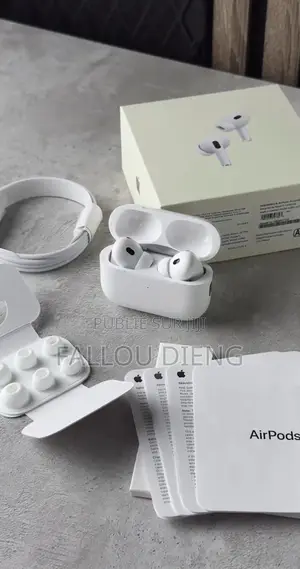 Airpods Pro 2 Authentiques Apple Neuf Scellé | Facture | Rufisque