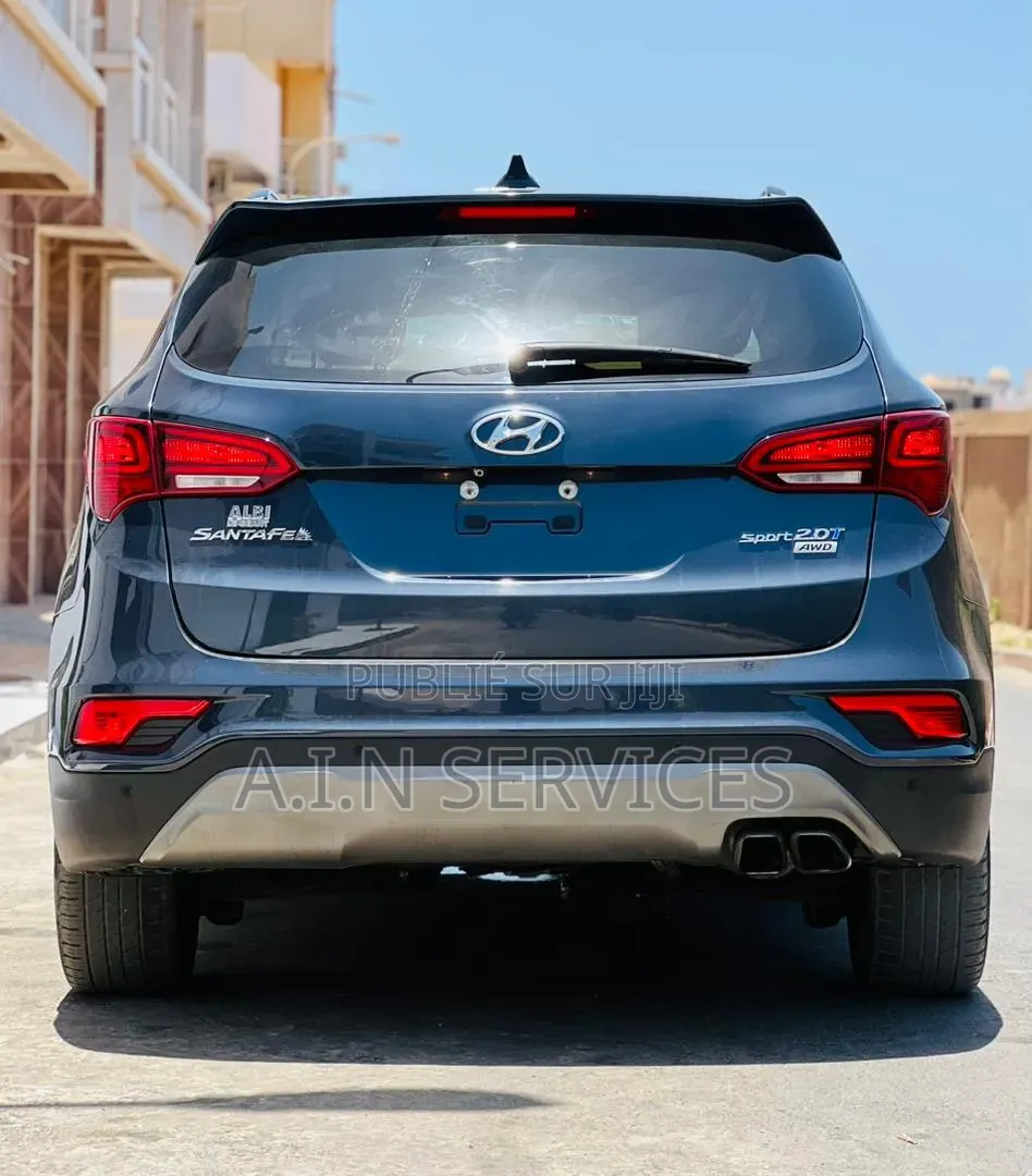 Hyundai Santa Fe 2018 Bleu
