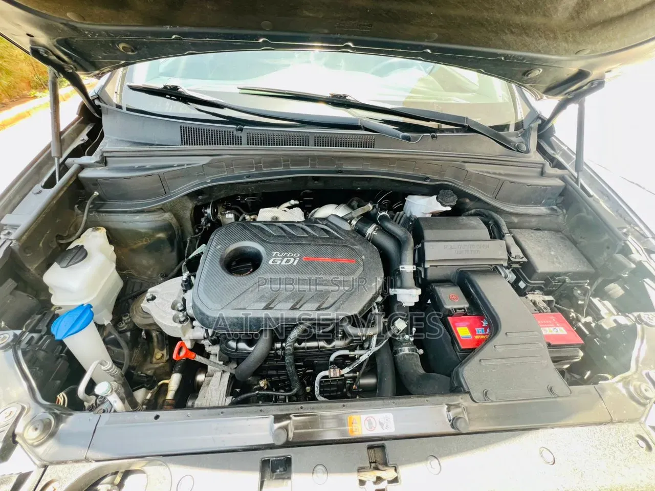 Hyundai Santa Fe 2018 Bleu