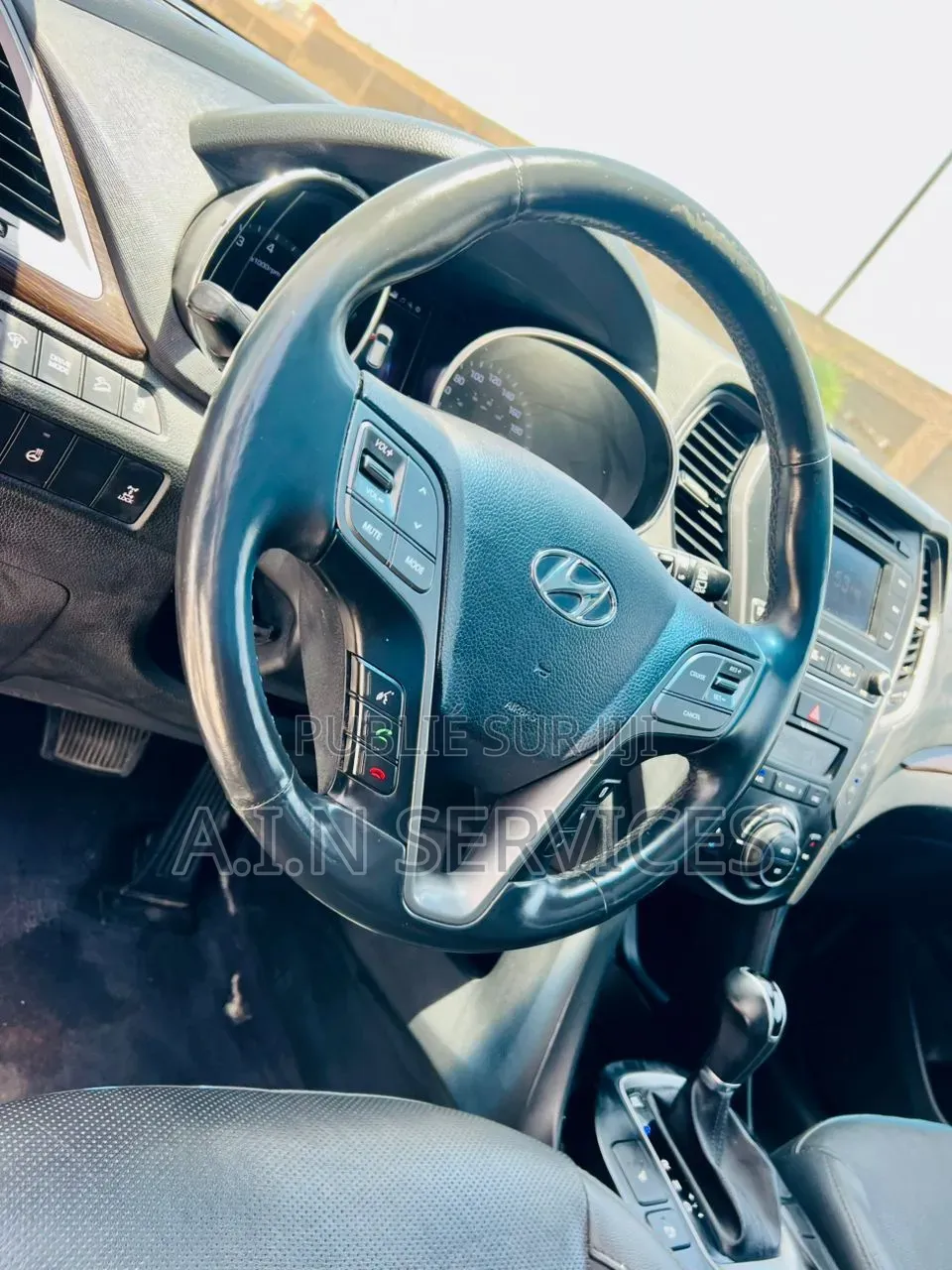 Hyundai Santa Fe 2018 Bleu
