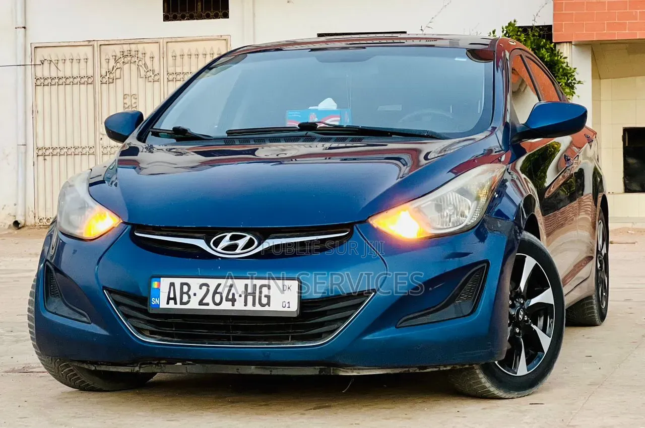 Hyundai Elantra 2016 Bleu