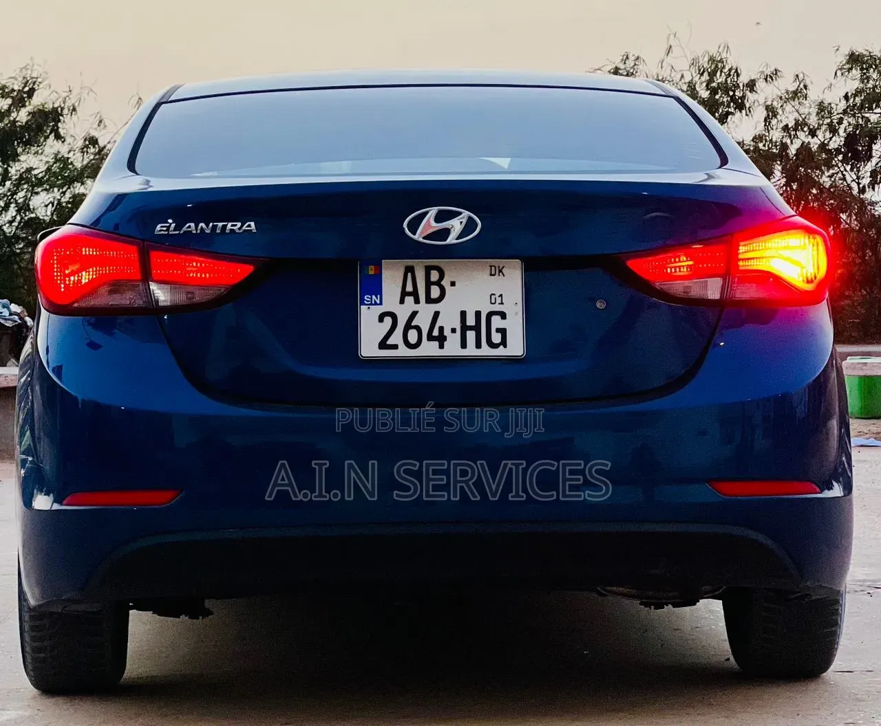 Hyundai Elantra 2016 Bleu