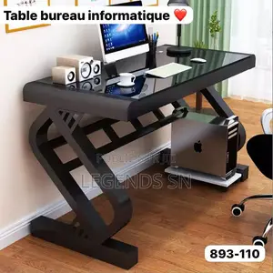 Table Bureau en Verre