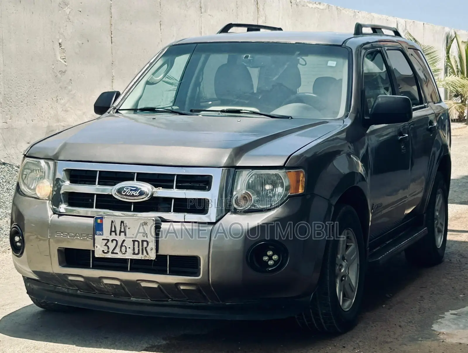 Ford Escape Hybrid 2012 Argenté