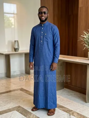 Chemise El Hadj Coton Original Al Fares Avec Pantalon