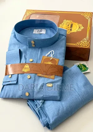 Chemise El Hadj Coton Original Al Fares Avec Pantalon