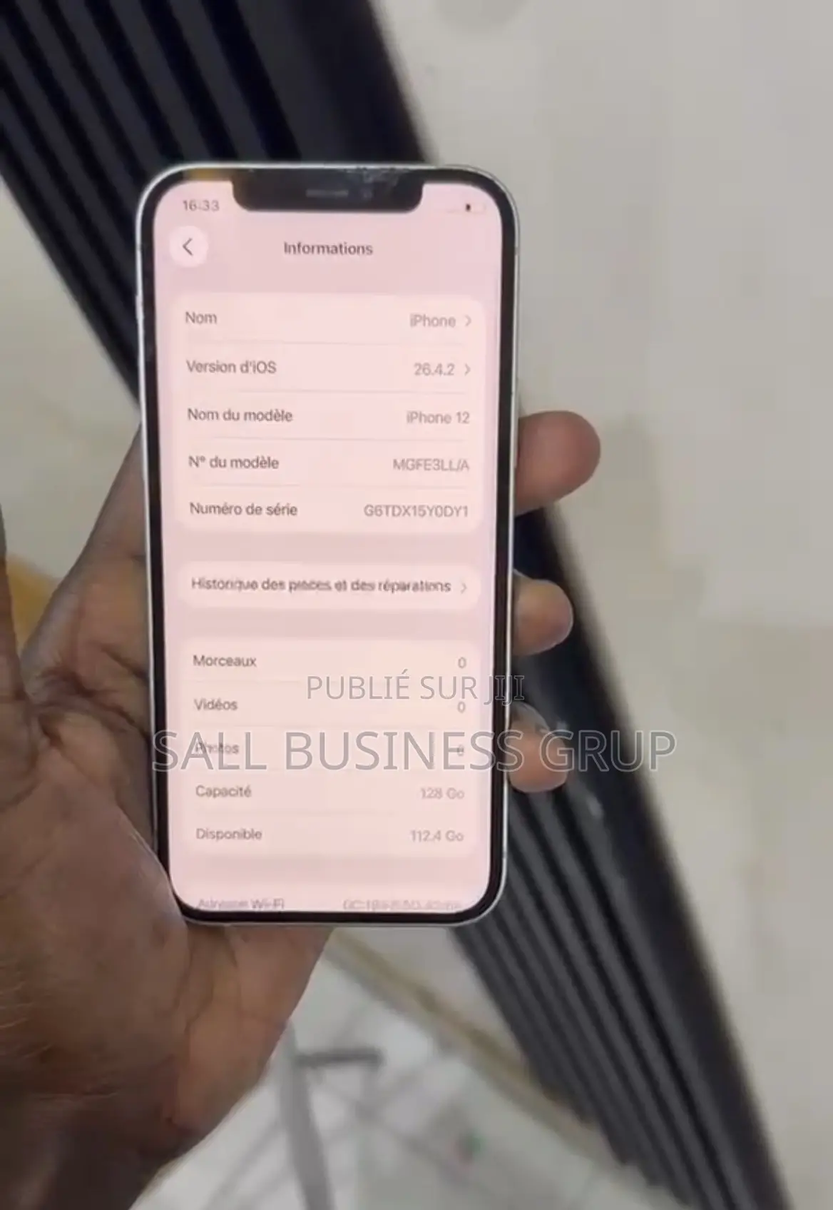 Apple iPhone 12 128 GB Vert
