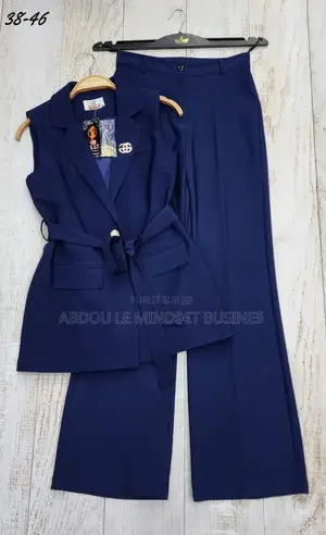 Ensemble Veste + Ceinture Bas Large Disponible