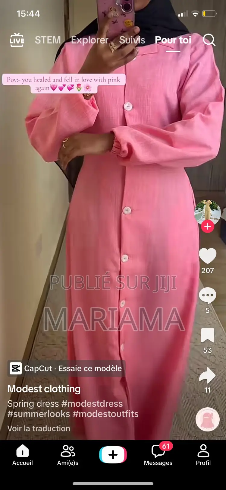 Robe Magnifique Et Classe