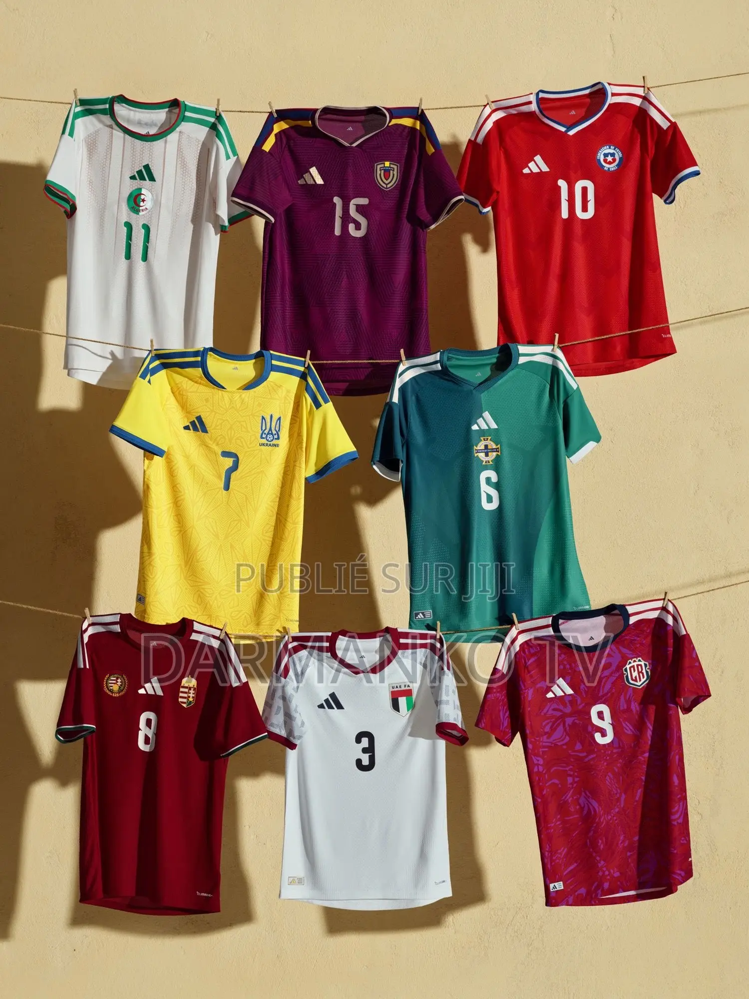 Des Maillots Originaux Pour La Coupe Du Monde