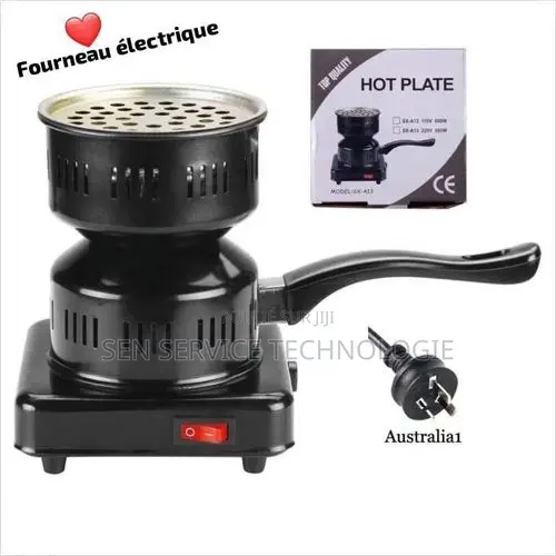 Allumeur De Charbon Électrique – Chauffe Rapide 600w – Sans Flamme