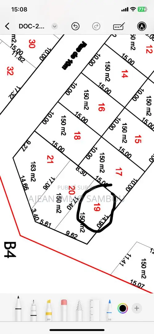 Terrain À Vendre Tf 150m2 À La Cité Mourtada