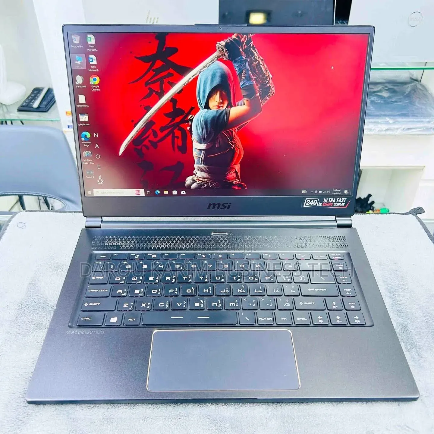 Nouveau MSI WS65 Mobile Workstation 32GB Intel Core i7 SSD 1T