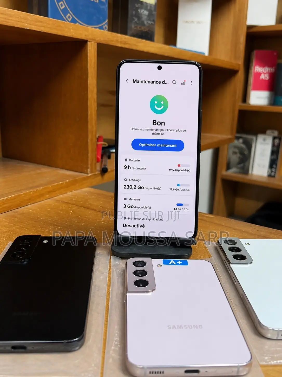 Nouveau Samsung Galaxy S21+ 5G 128 GB Noir
