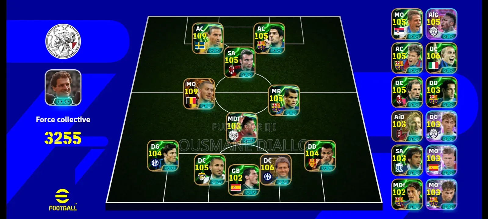 Compte Efootball