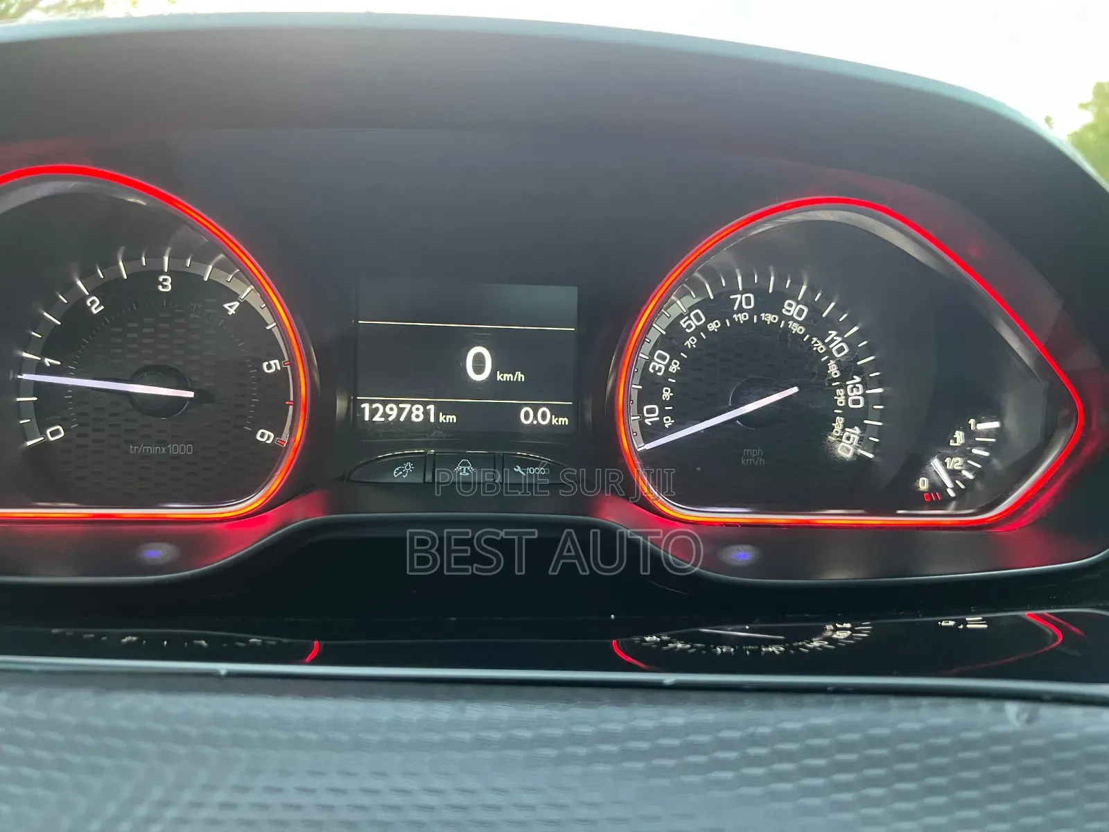 Peugeot 2008 2018 Rouge