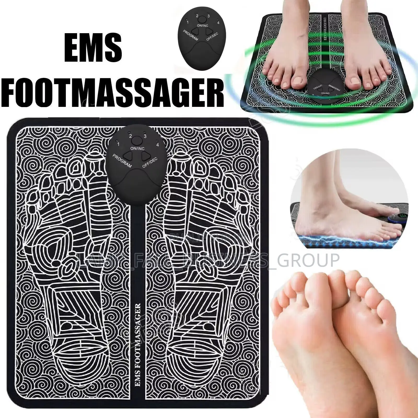 Tapis De Massage Électrique