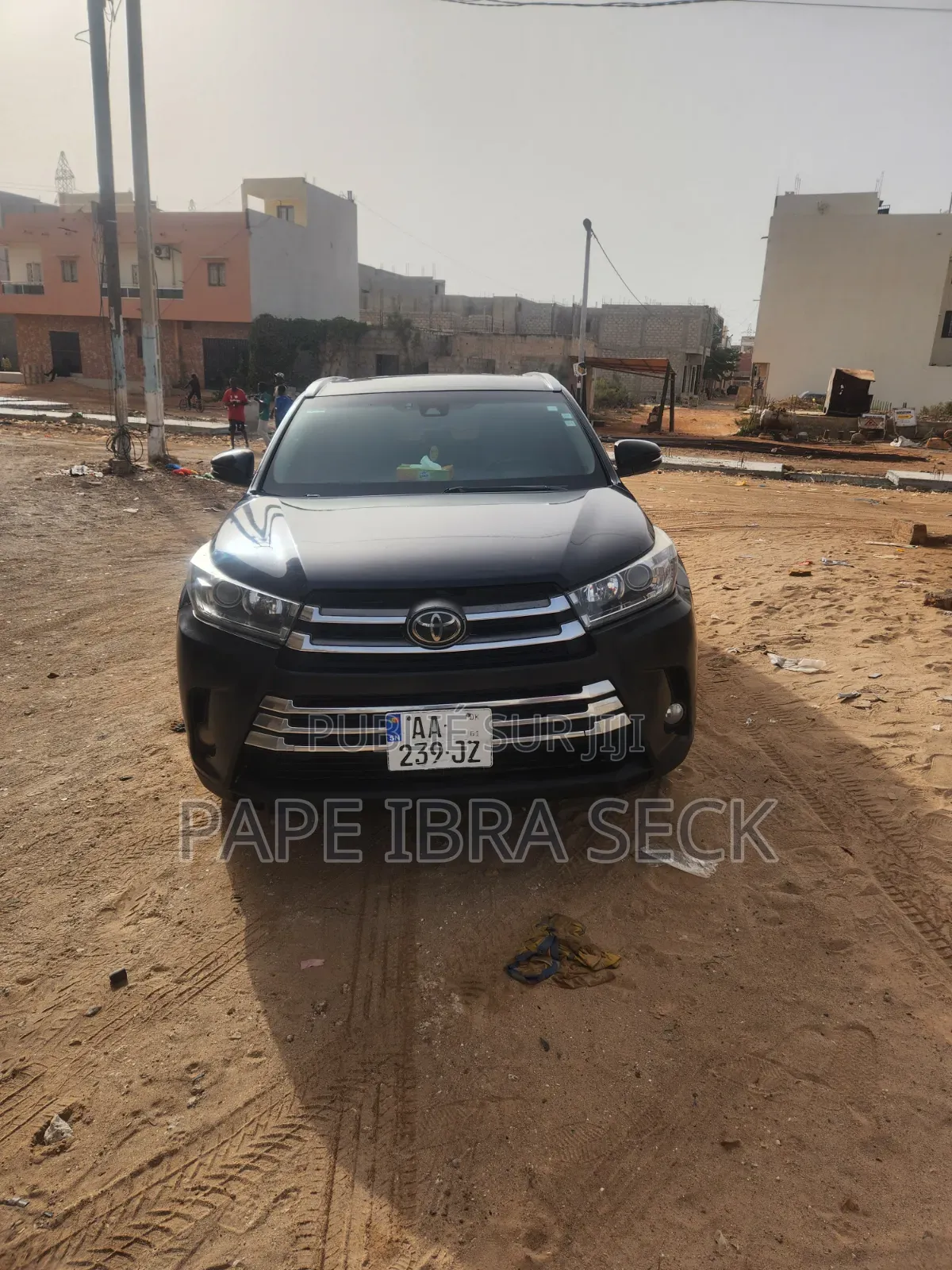 Toyota Highlander XLE 4x4 V6 (3.5L 6cyl 8A) 2018 Noir
