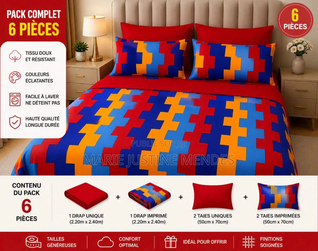 Draps Motifs Tissé
