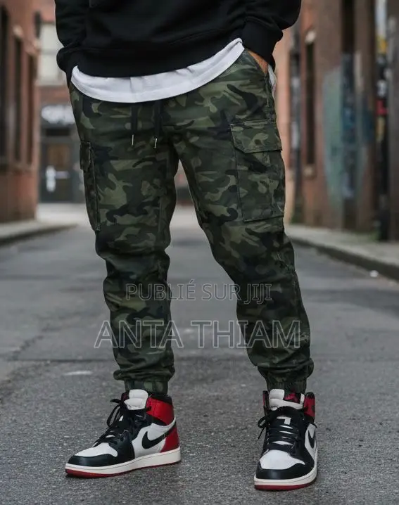Pantalon Design Militaire