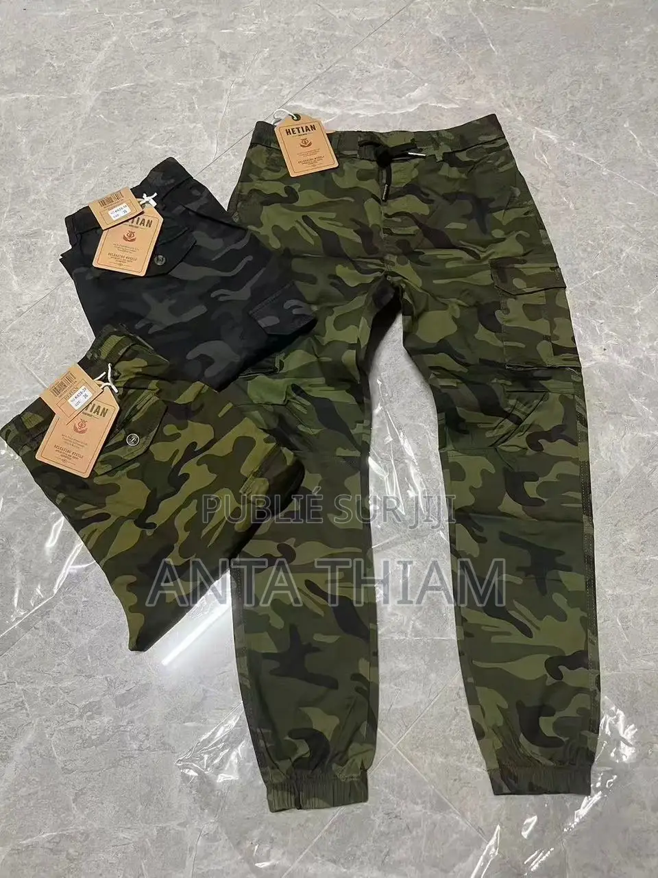 Pantalon Design Militaire