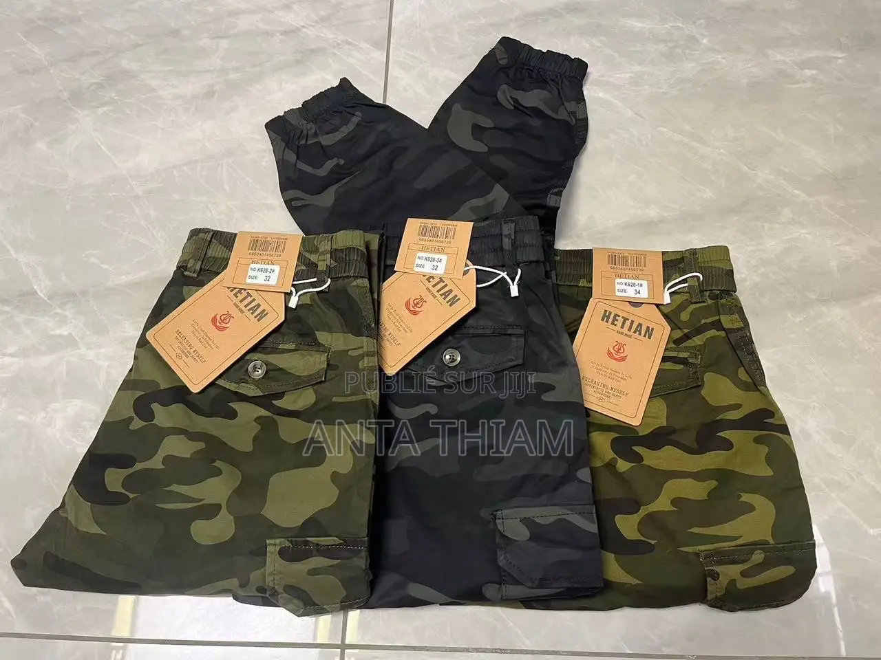 Pantalon Design Militaire
