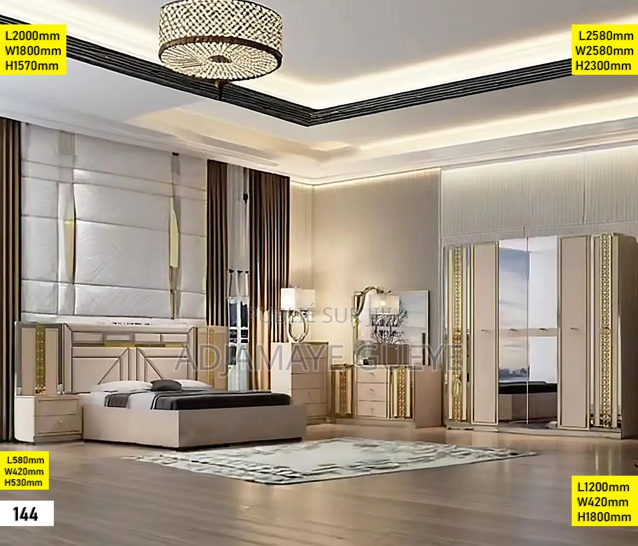 Promo Tabaski Chambre À Coucher
