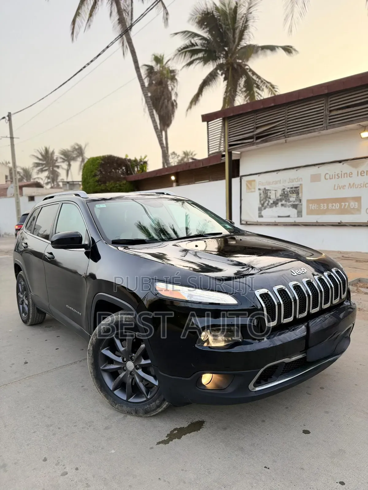Jeep Cherokee 2016 Noir