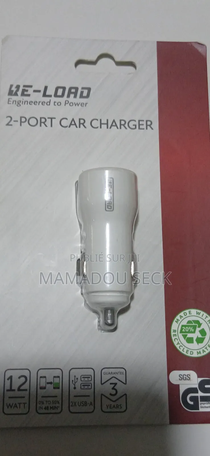 Chargeur Allume Cigarre 2 Ports
