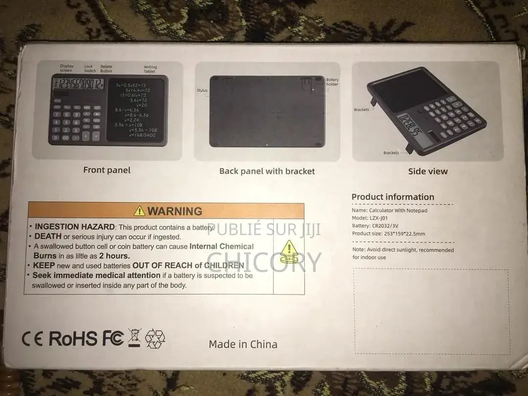 Tablette Calculateur Digital