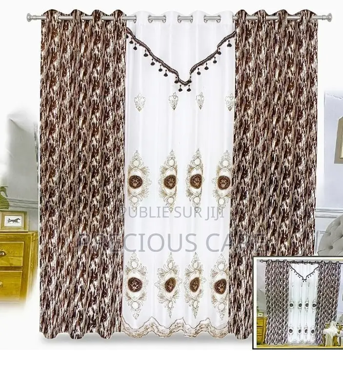 Lot De 3 Rideaux