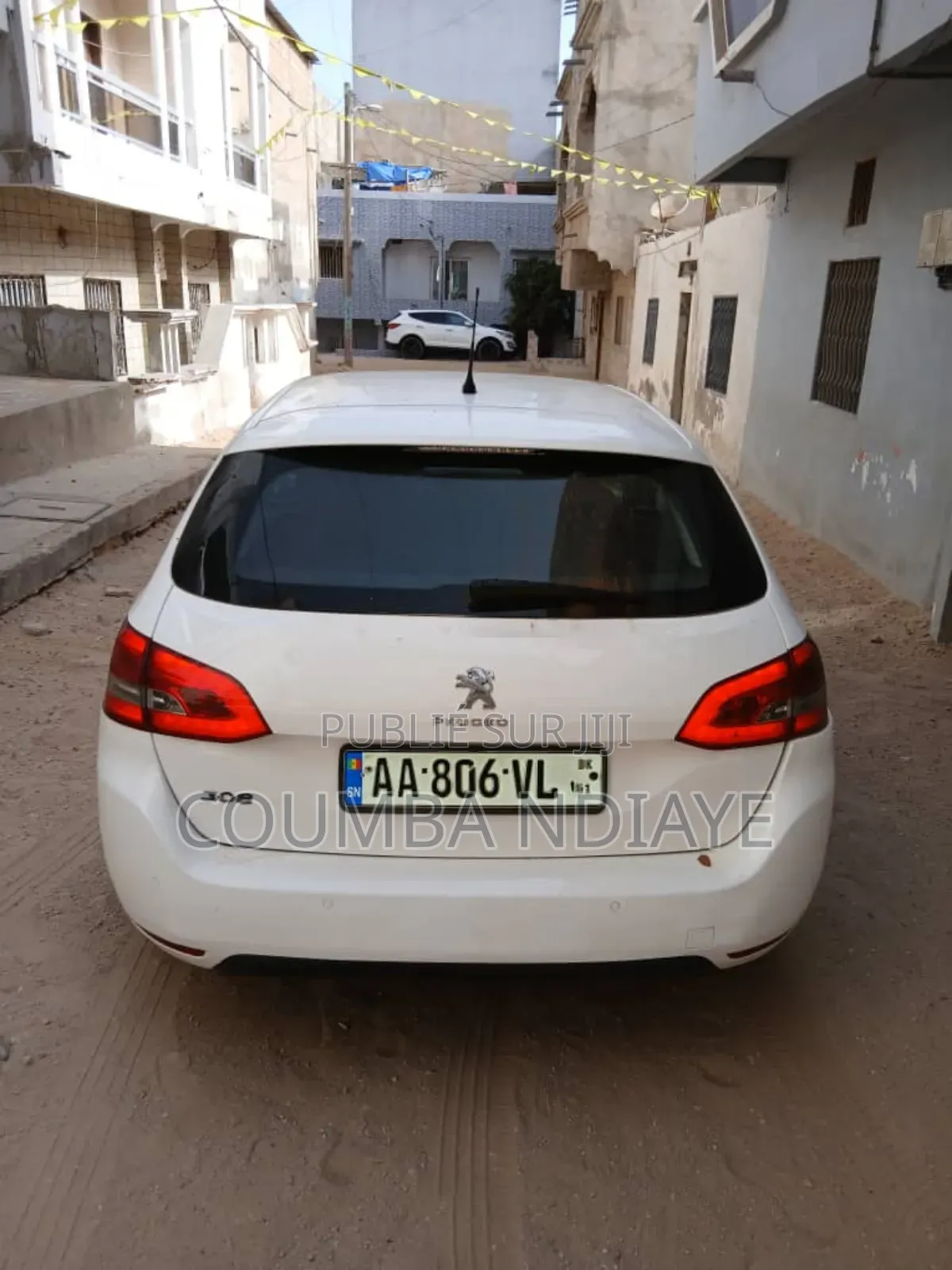 Peugeot 308 2017 Blanc cassé