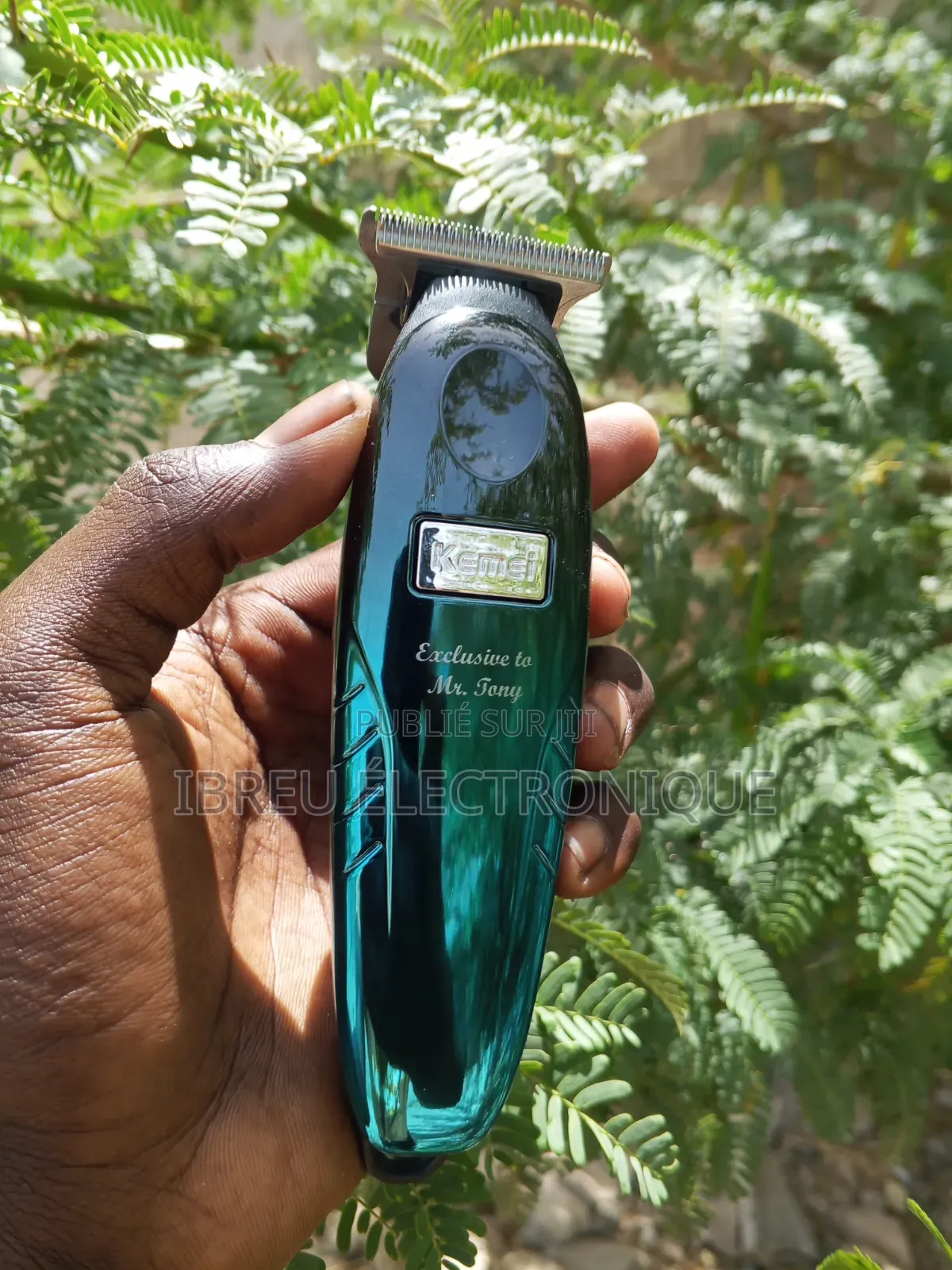Tondeuse Kemei Km-1742 Polyvalente Rase-Tout! Professionnelle